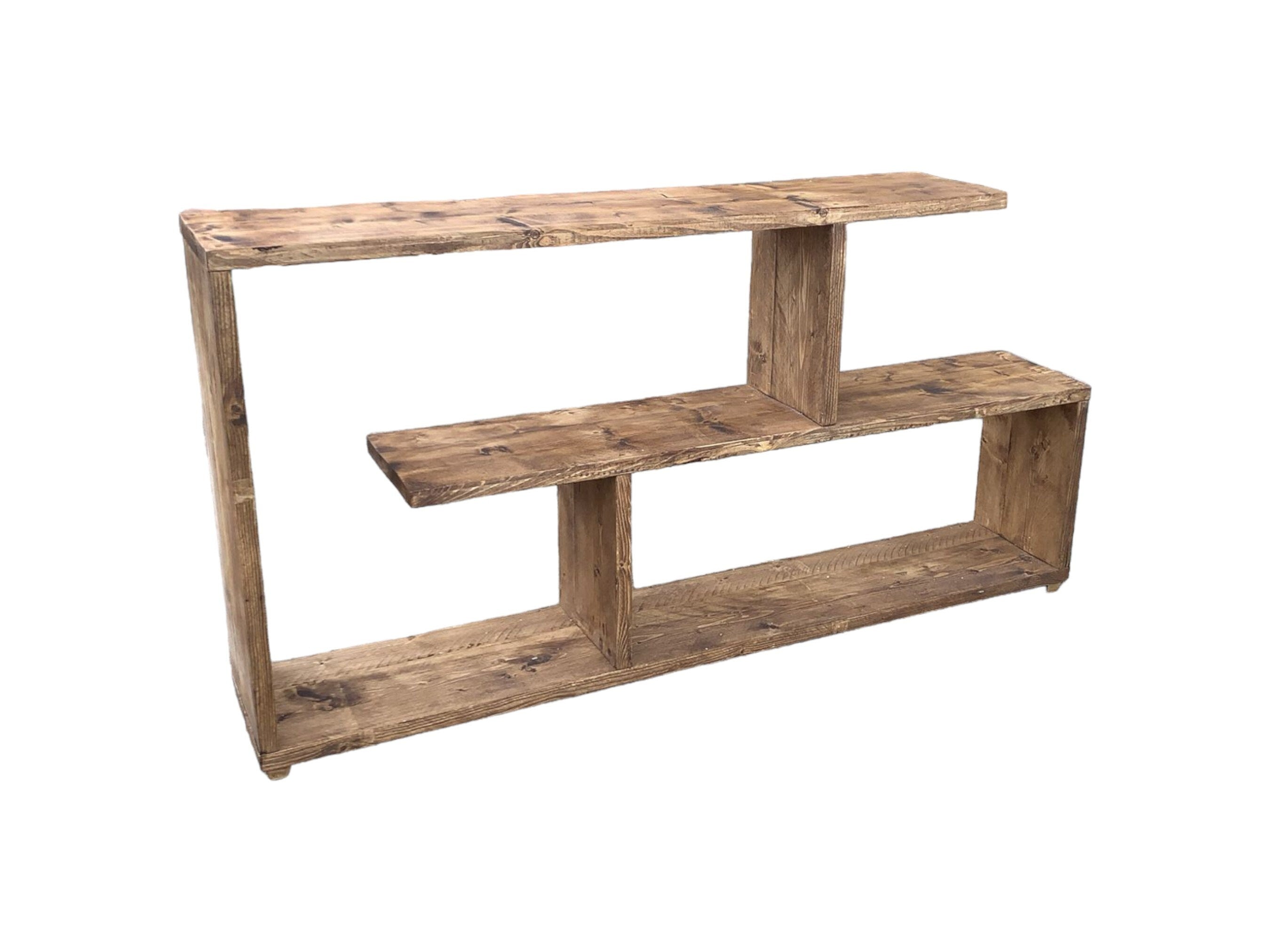 TV/media Unit made from reclaimed wood-space