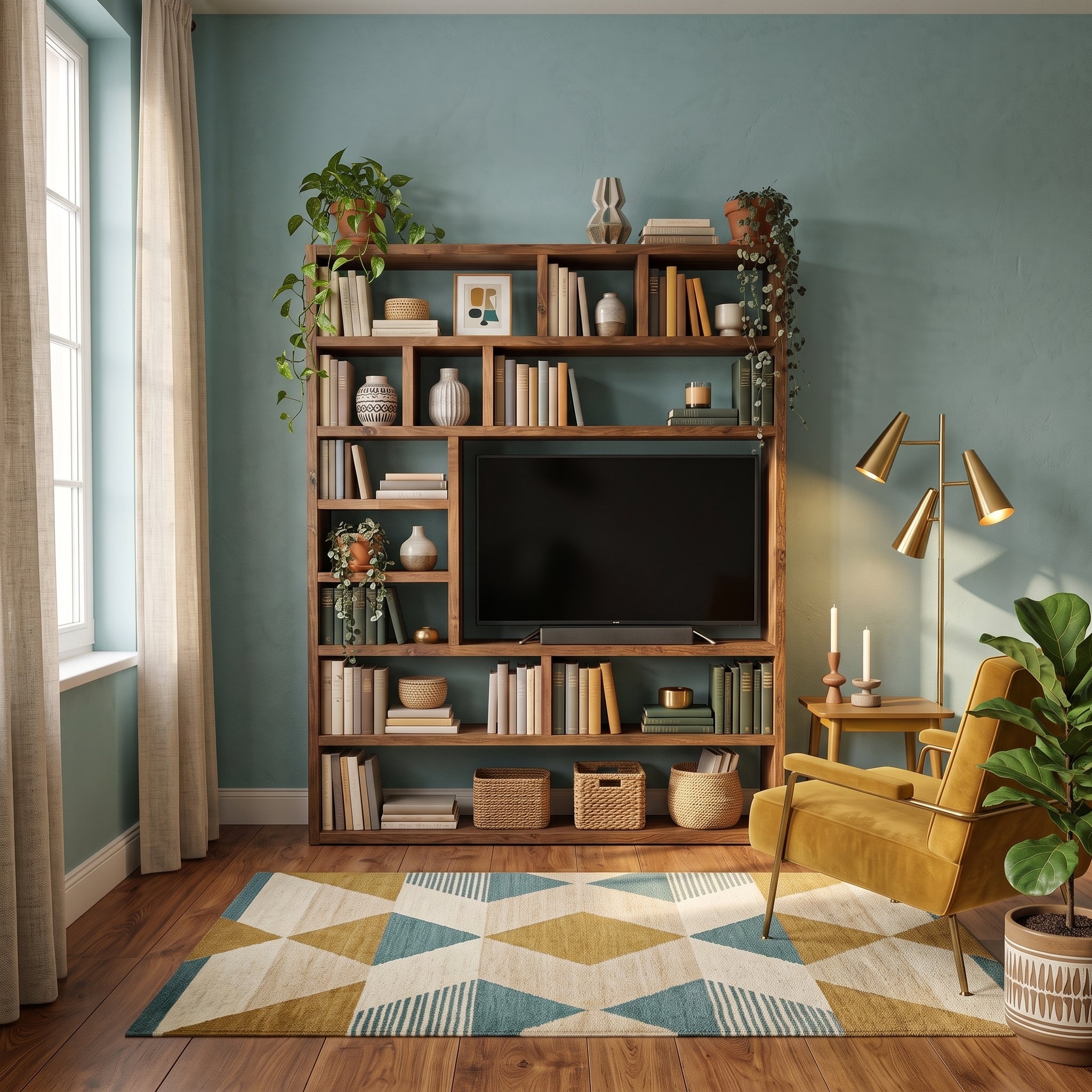 Reclaimed Wood Bookcase / Shelving Unit - bookshelf - tvoffcentrebc