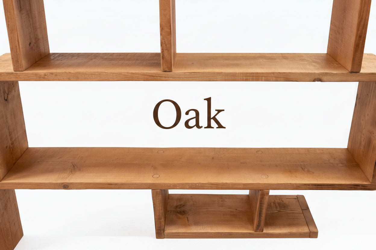 Reclaimed Wood Bookcase Flat Pack | Self Assembly Scaffold Timber Shelving Unit | Storage Boxes- Free delivery - 5 day delivery