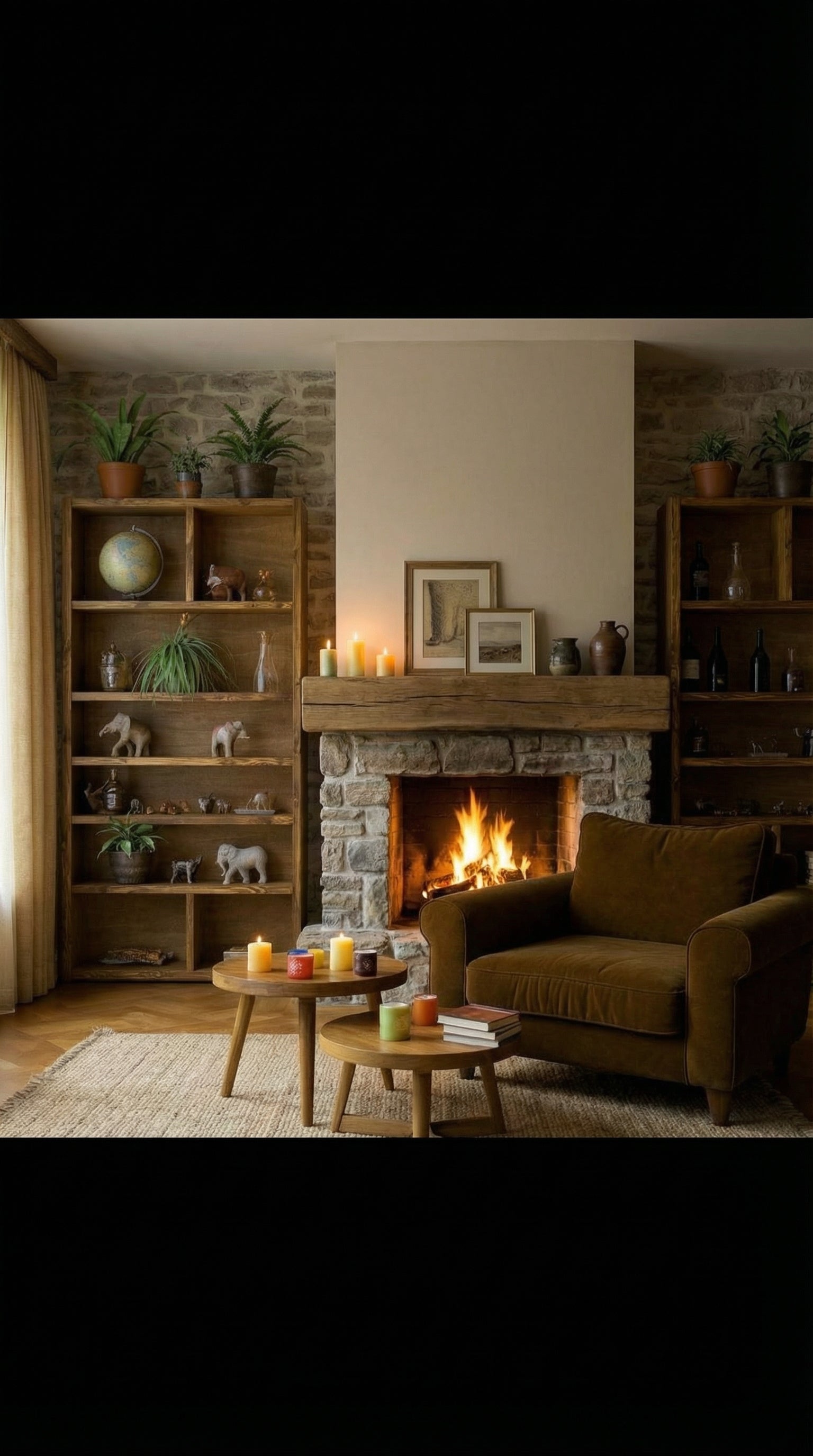 Reclaimed Wood Bookcase / Shelving Unit - scaffold furniture - narrowmixed