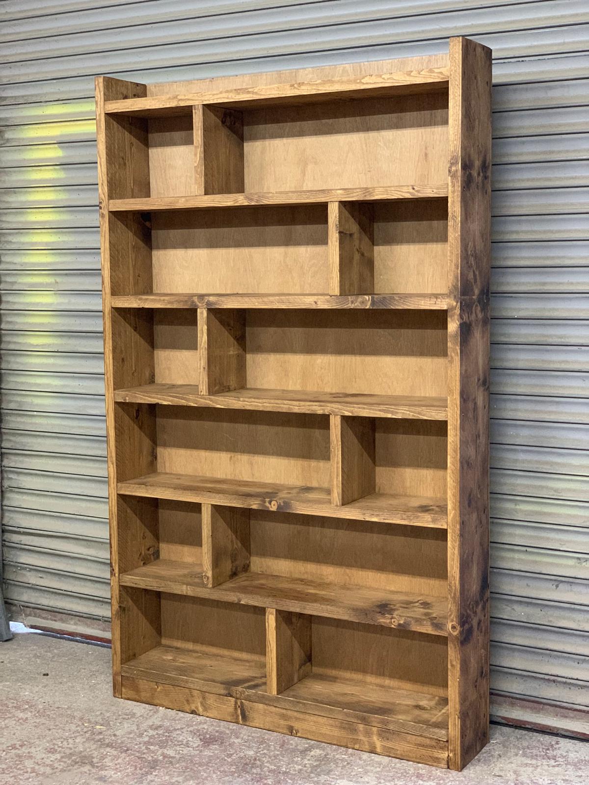 Narrow backing bookcase