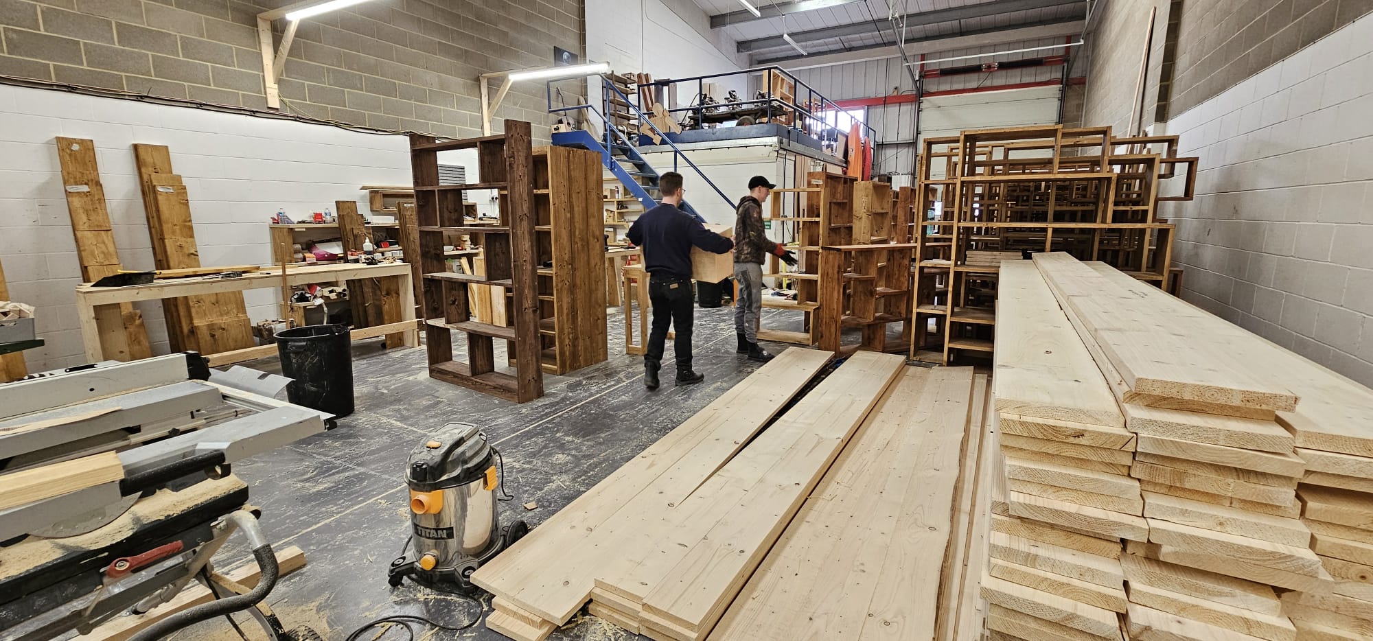 Reborn Furniture workshop in St Ives, Cambridgeshire